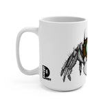 Coffee Mug 15oz featuring Dudley the Jumping Spider