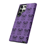 Tough Cases  Featuring BFP Jumping Spider Print on Purple