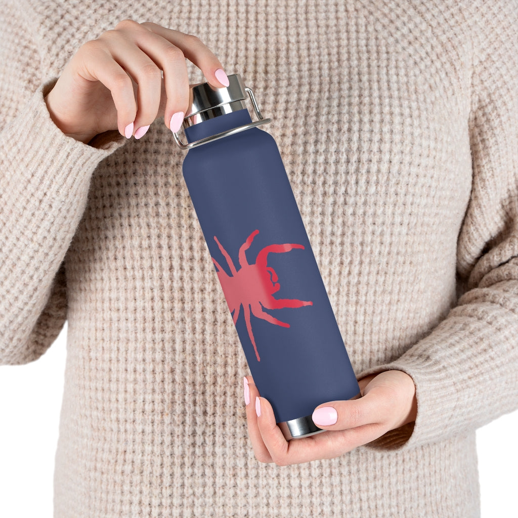 22oz Vacuum Insulated Bottle with BFP "JumpingSpider"cover art