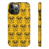 Tough Cases  Featuring BFP Jumping Spider Print on Yellow