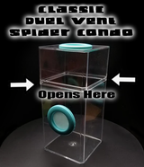 This is a Classic Dual Vent Jumpinf Spider Enclosure 