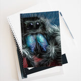 Jumping Spider Journal With Unlined Paper