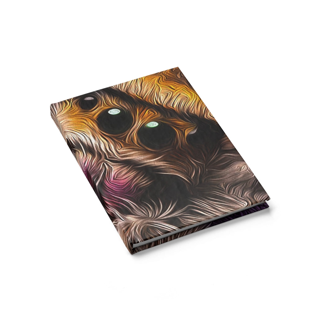 Jumping Spider Journal With Unlined Paper