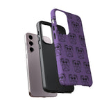 Tough Cases  Featuring BFP Jumping Spider Print on Purple