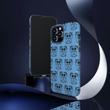 Tough Cases  Featuring BFP Jumping Spider Print on Blue