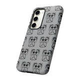 Tough Cases  Featuring BFP Jumping Spider Print on Gray