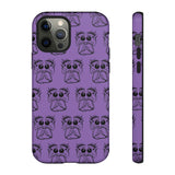 Tough Cases  Featuring BFP Jumping Spider Print on Purple