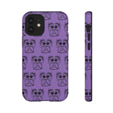 Tough Cases  Featuring BFP Jumping Spider Print on Purple