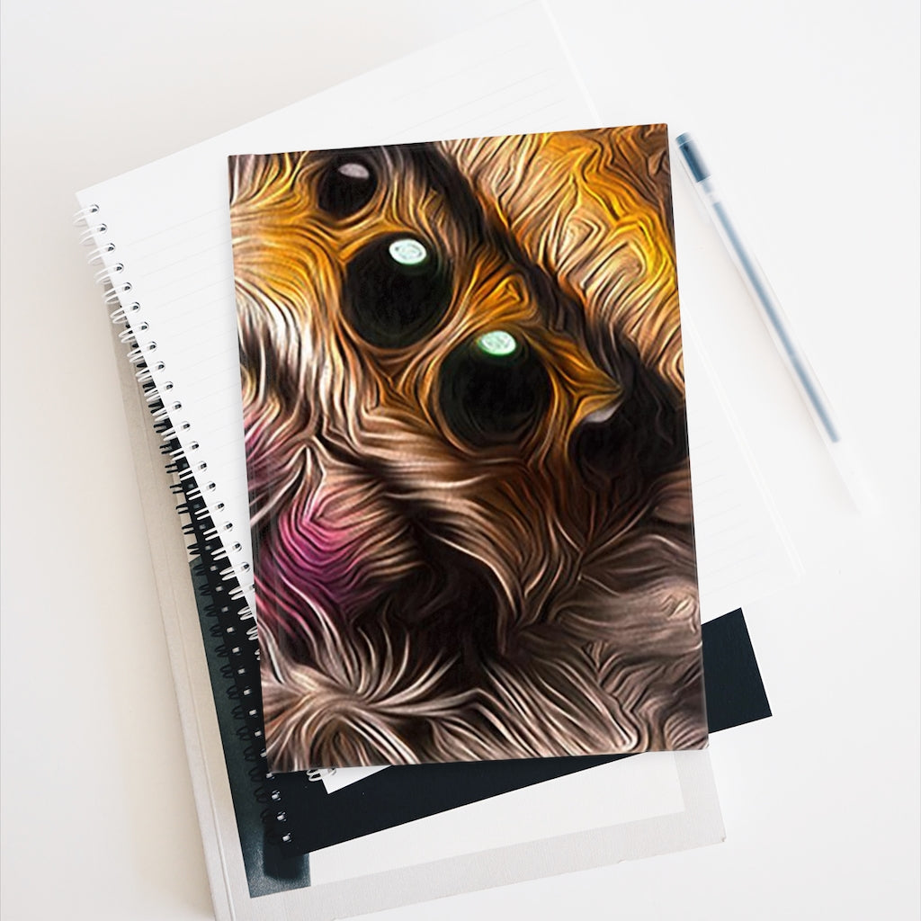 Jumping Spider Journal With Unlined Paper