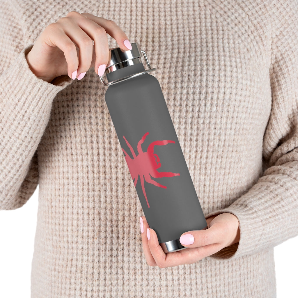 22oz Vacuum Insulated Bottle with BFP "JumpingSpider"cover art